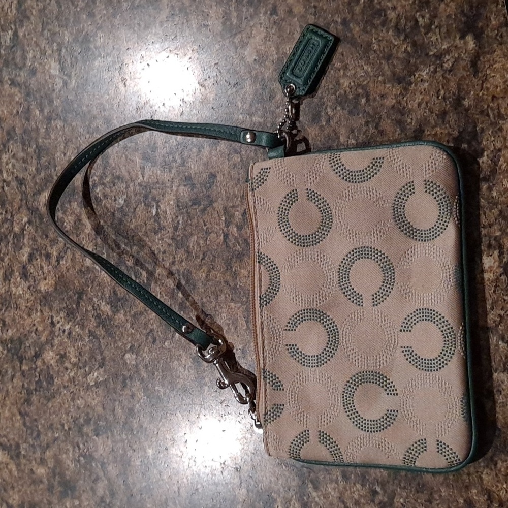 Coach wristlet
